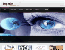 Tablet Screenshot of ingefor.com